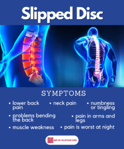 symptoms of herniated disc